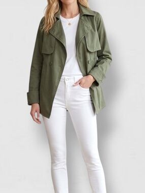 Moda International Trench Coat Small New